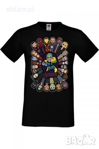 Мъжка тениска Avengers End Game,Филм,Игра,superhero,Изненада,Подарък,Повод,, снимка 2 - Тениски - 37719802