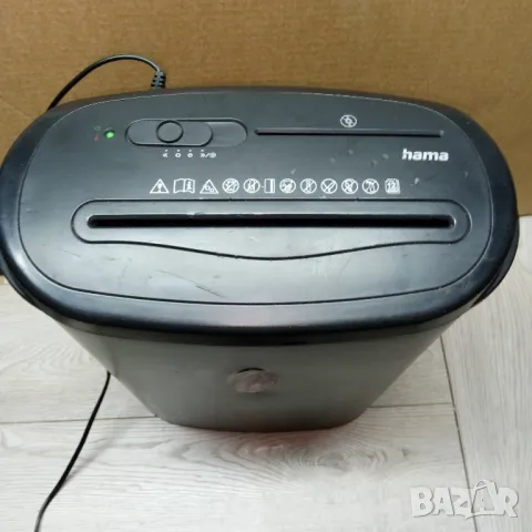 Шредер за унищожаване на документи HAMA, снимка 2 - Ученически пособия, канцеларски материали - 48692234