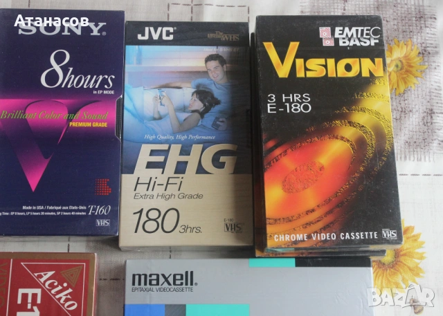Видео касети VHS, VHSC, Video 8, MiniDV, DV, почистваща, снимка 3 - Чанти, стативи, аксесоари - 54050018