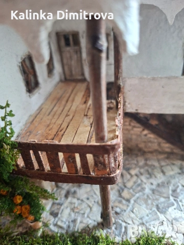 Макет на стара къща,съхранила духа на времето., снимка 18 - Декорация за дома - 53948715