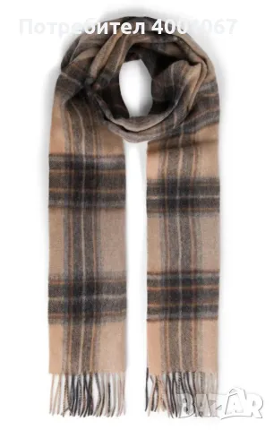 кафяв шал , снимка 1