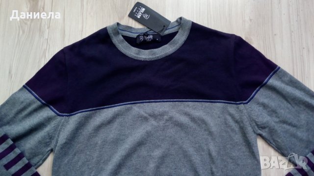 Фин мъжки пуловер,М, снимка 5 - Пуловери - 30236208
