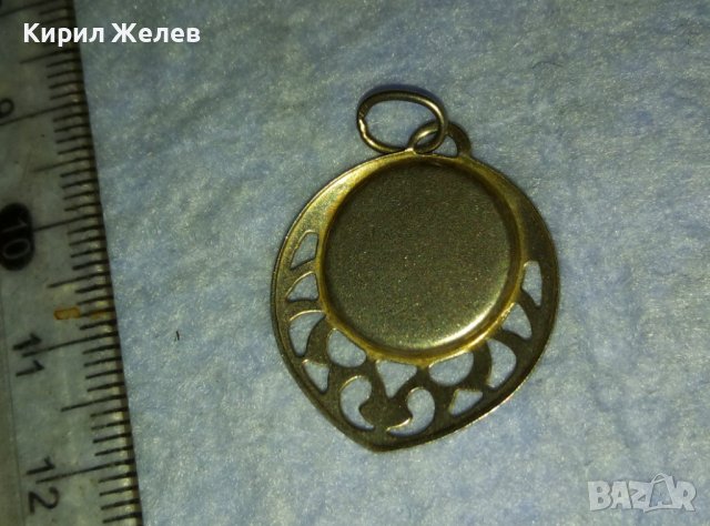 СТИЛЕН АЖУРЕН СРЕБЪРЕН РЕТРО АРТ МЕДАЛЬОН СРЕБРО 925 ПРОБА 40016, снимка 9 - Колиета, медальони, синджири - 42405061