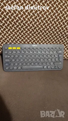 Logitech K380, Bluetooth Безжична клавиатура Multi-Device, Тъмносива, снимка 3 - Клавиатури и мишки - 48821423