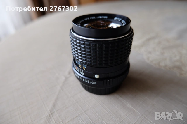 MC Pentax 100mm f2.8 Lens. PK Mount, снимка 6 - Обективи и филтри - 53924551