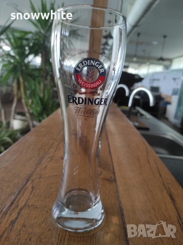Чисто нови чаши за бира Ердингер - 300 мл, снимка 3 - Чаши - 53053652