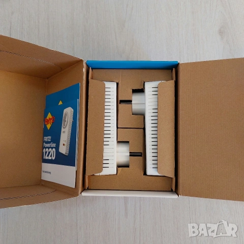 AVM FRITZ!Powerline 1220 Set - Перфектно решение за стабилна и бърза домашна мрежа (1200Mbps), снимка 6 - Рутери - 53303185