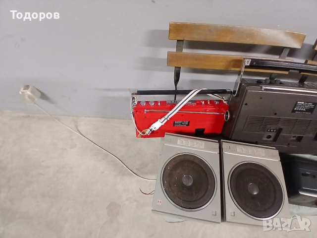Sencor, Panasonic и др. ретро радиокасетофони, снимка 4 - Радиокасетофони, транзистори - 52975221