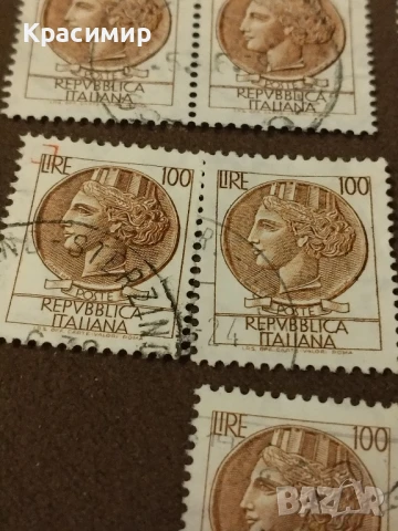 Пощенски марки Италия , снимка 4 - Филателия - 50886702