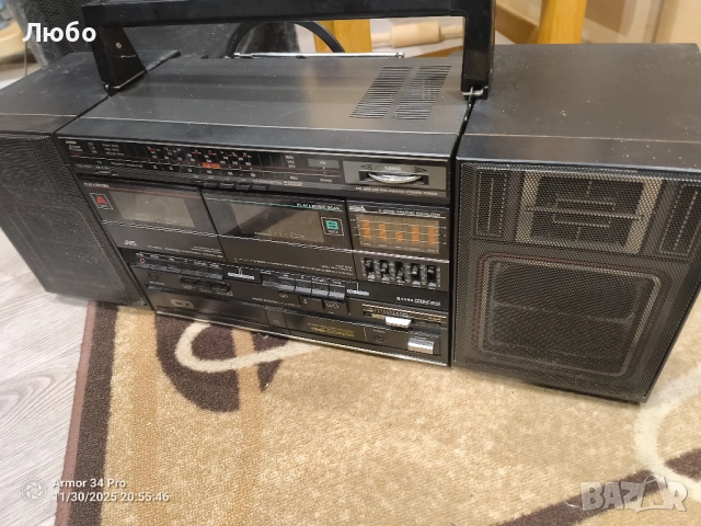 Радиокасетофон JVC pc w310, снимка 8 - Радиокасетофони, транзистори - 52596332