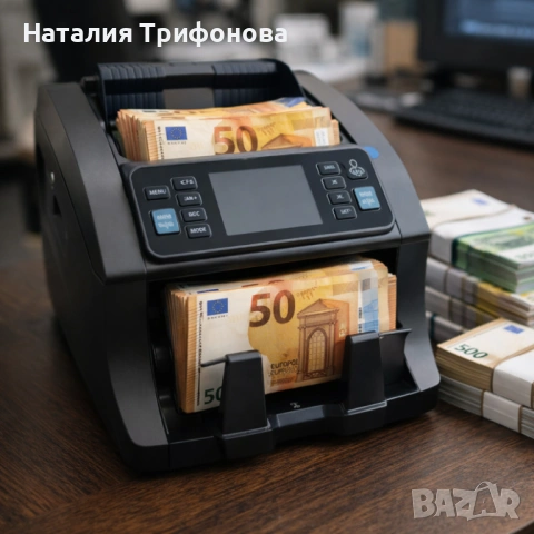 Машина за броене на пари с детекция за фалшиви банкноти STS AL-N66, снимка 2 - Други стоки за дома - 53927572