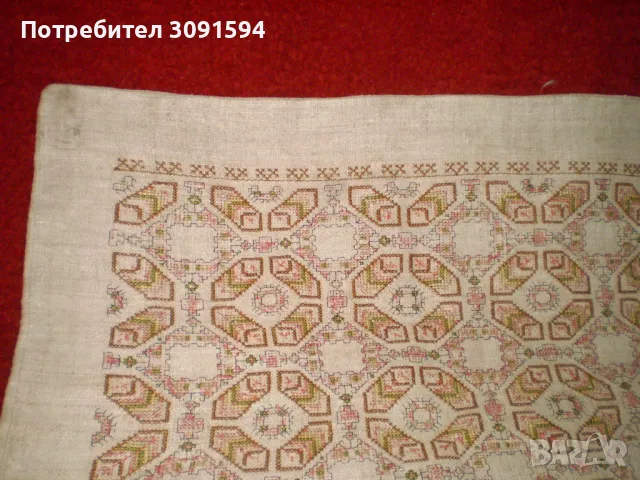 Винтидж ръчно изработена възглавница Българска ръчна бродерия, снимка 2 - Други ценни предмети - 48681596