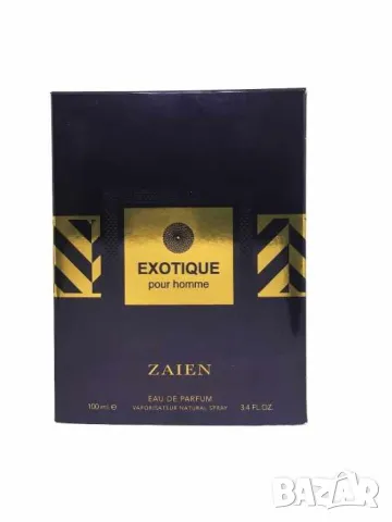 Парфюмна вода за мъже ZAIEN PERFUMS EXOTIQUE POUR HOMME 100ml, снимка 10 - Мъжки парфюми - 49216428