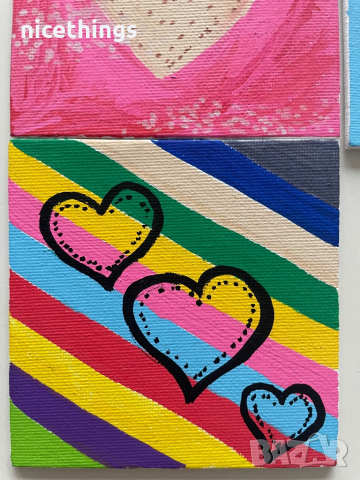 Мини картини 💗, снимка 6 - Картини - 44613514