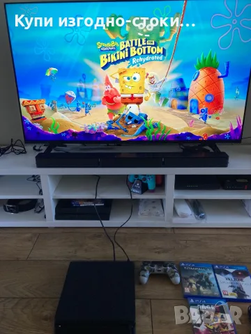 PS4 Slim 1TB с 18 игри, снимка 7 - PlayStation конзоли - 56012325