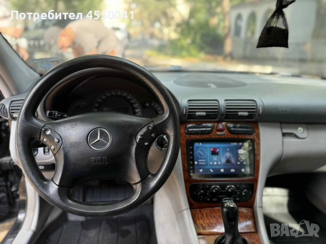 Мерцедес С200 Kompresor 2.0 163к.с 4 врати, снимка 6 - Автомобили и джипове - 52447828