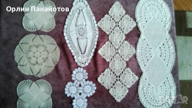 ръчно плетени каренца, снимка 2 - Декорация за дома - 44804256