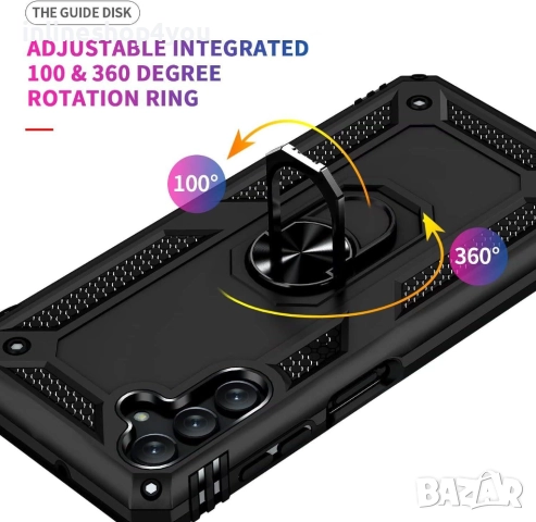 Удароустойчив Кейс RingCase за Samsung Galaxy A55, снимка 5 - Калъфи, кейсове - 52647927