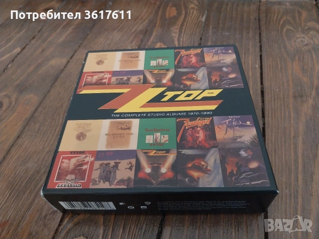 ZZ TOP пълна дискография, всички албуми