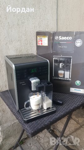 Кафе робот Saeco Moltio Italy с кана за мляко! Обслужен!, снимка 12 - Кафемашини - 42248011