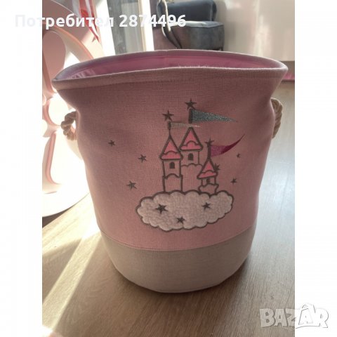 3235 Голям детски кош за играчки и текстил за момичета, снимка 7 - Други - 36735406