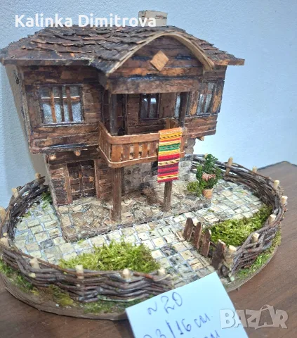 Макет на Възрожденска къща., снимка 4 - Декорация за дома - 56320833
