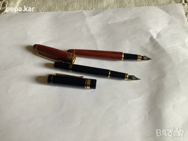 Автоматична писалка  с позлатено пероIridium Germany,коментар, снимка 6 - Друго - 50924034