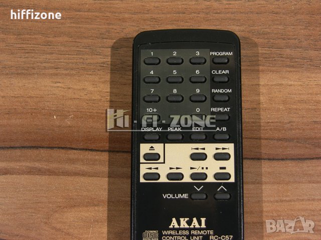   Akai rc-c57 /1    ДИСТАНЦИОННО УПРАВЛЕНИЕ, снимка 3 - Дистанционни - 44366307