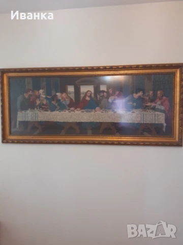 гоблен "Тайната вечеря", снимка 2 - Гоблени - 51246086