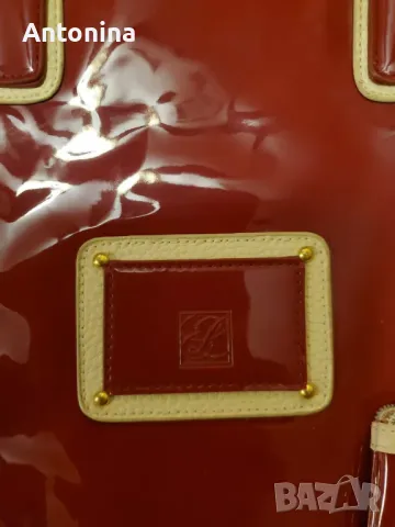 estee lauder red bag, снимка 4 - Чанти - 47322723
