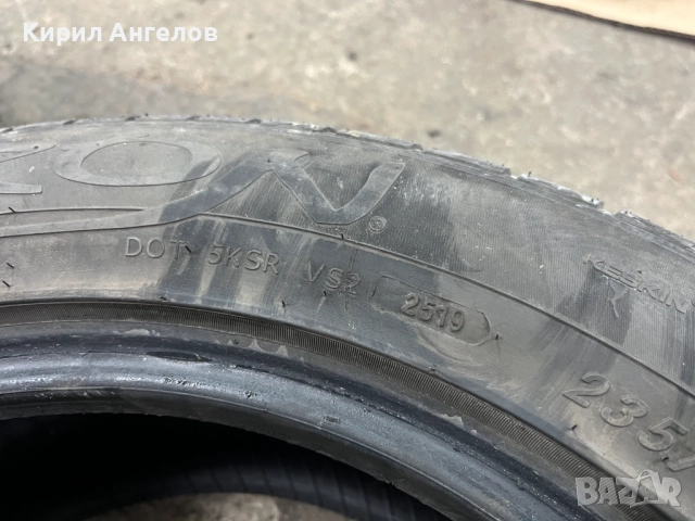 4 бр. зимни гуми Syron 235/55/17 (Дот 2519), снимка 4 - Гуми и джанти - 52509103