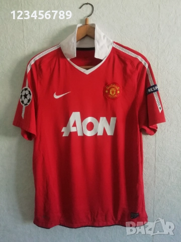 Manchester United Giggs Nike Champions League оригинална тениска фланелка Манчестър Юнайтед Гигс , снимка 2 - Тениски - 52337871