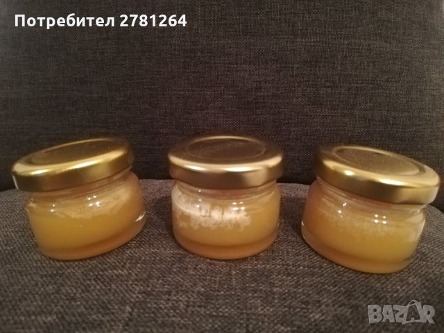 Малки бурканчета с мед 25 мл, снимка 4 - Подаръци за кръщене - 29791836