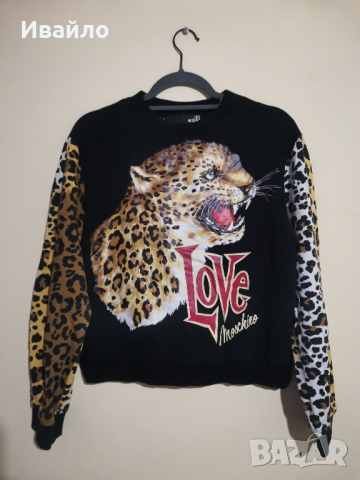 Love Moschino Jaguar Sweatshirt. , снимка 1 - Блузи с дълъг ръкав и пуловери - 44649657