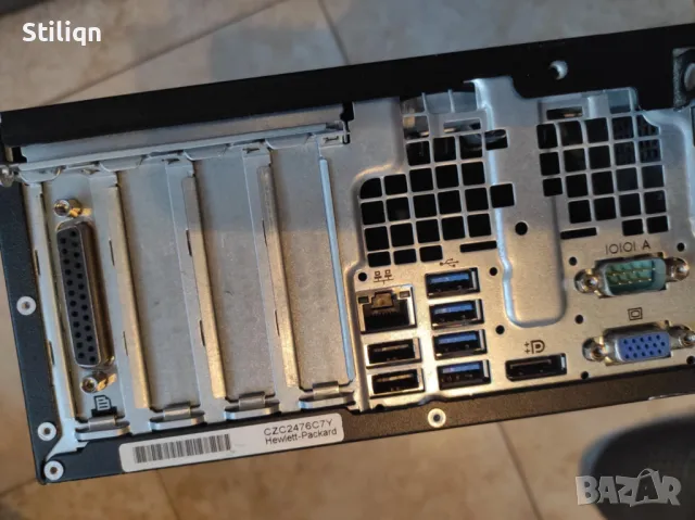 Компютър HP EliteDesk 120GB SSD - 8GB DDR3, снимка 2 - Работни компютри - 49130343