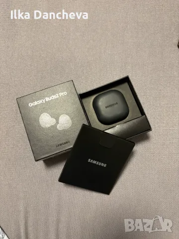 Безжични слушалки Galaxy Buds 2Pro, черни, снимка 3 - Слушалки и портативни колонки - 56502255
