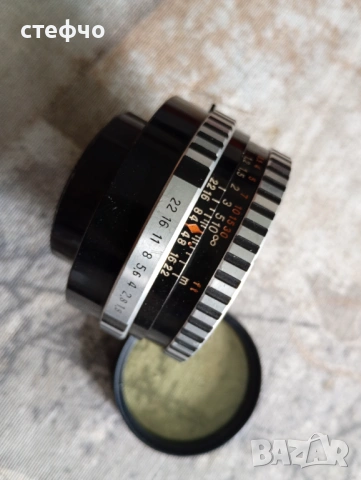 Оригинален  обектив Pancolar aus Jena  1.8/50, снимка 2 - Обективи и филтри - 54126516