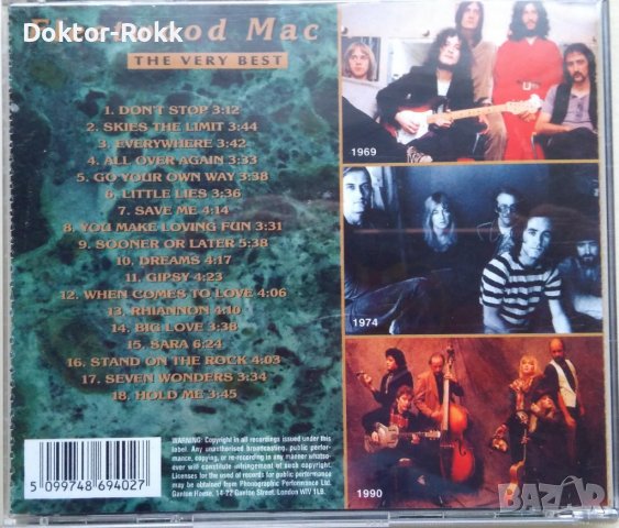 Fleetwood Mac - The Very Best Of (cd) , снимка 2 - CD дискове - 39050256