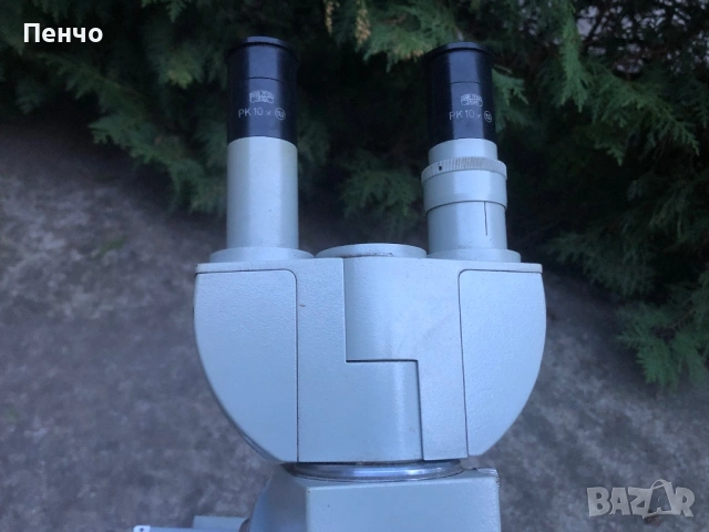 стар професионален микроскоп "CARL ZEISS JENA" - Germany DDR, снимка 11 - Антикварни и старинни предмети - 41317641