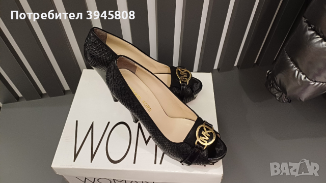 Обувки, снимка 1 - Дамски обувки на ток - 44633186