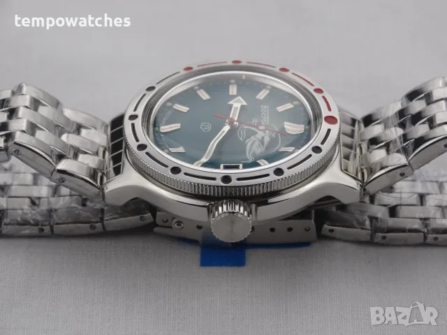 ВОСТОК АМФИБИЯ АВТОМАТИЧЕН-"SCUBA DUDE" ref: 420059, снимка 14 - Мъжки - 43232645