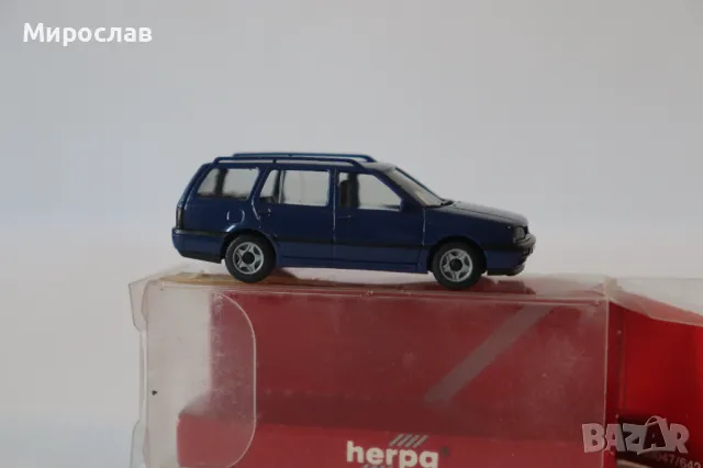 HERPA 1/87 H0 VW GOLF 3 ИГРАЧКА КОЛИЧКА МОДЕЛ, снимка 4 - Колекции - 49259056