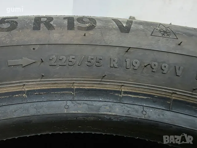 1бр всесезонна гума 225/55/19 CONTINENTAL L06504, снимка 2 - Гуми и джанти - 55736286