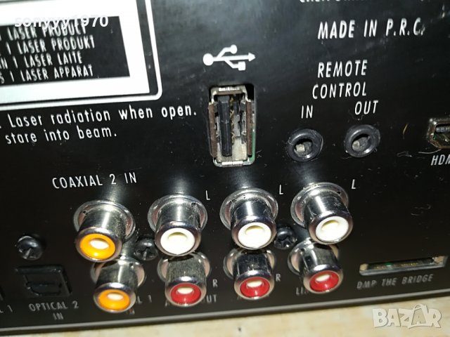 HARMAN/KARDON HS 350 USB/HDMI RECEIVER BLACK-ВНОС SWISS 1406222008, снимка 11 - Ресийвъри, усилватели, смесителни пултове - 37087522