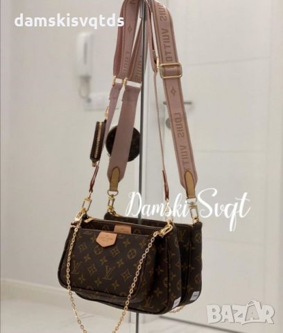  Louis Vuitton лукс дамска чанта висок клас реплика, снимка 3 - Чанти - 20346646