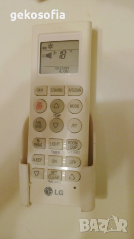 Дистанционно управление за климатик LG - използвано, снимка 8 - Климатици - 52805542