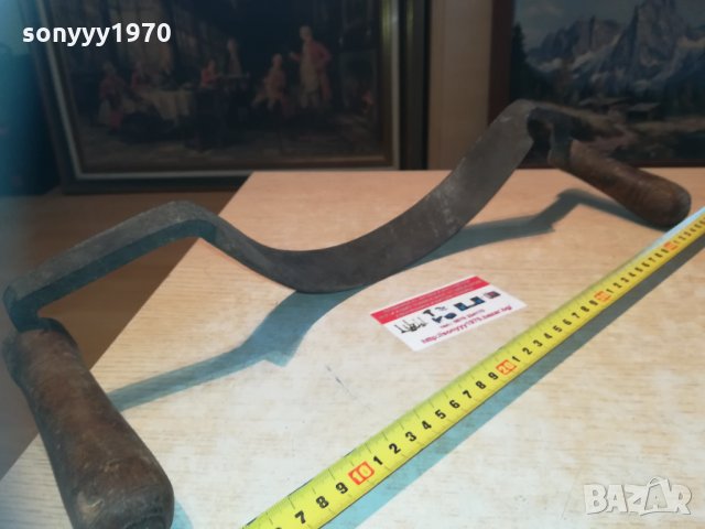 стар античен инструмент 50см 1902211001, снимка 3 - Колекции - 31872286