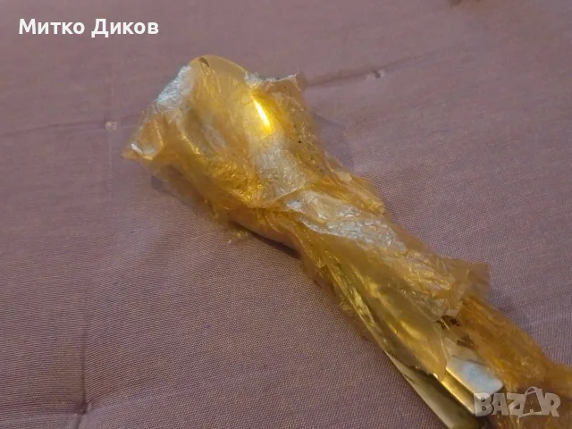 Лъжици 6 броя нови нерж СССР Вилянски завод 195 мм мотив на роза, снимка 5 - Прибори за хранене, готвене и сервиране - 56168877