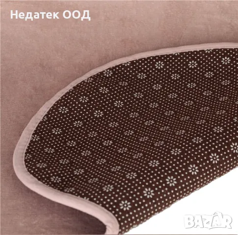 Декоративен килим, Плюшено мече, 90x110 см, Бежов, снимка 2 - Други - 47756509