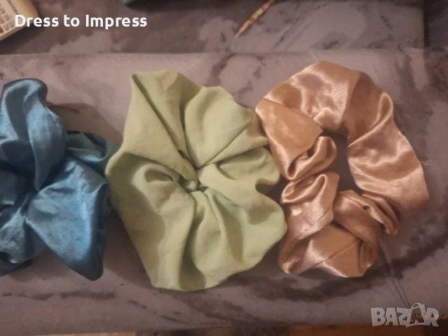 Големи ластици за коса, снимка 3 - Аксесоари за коса - 48746052